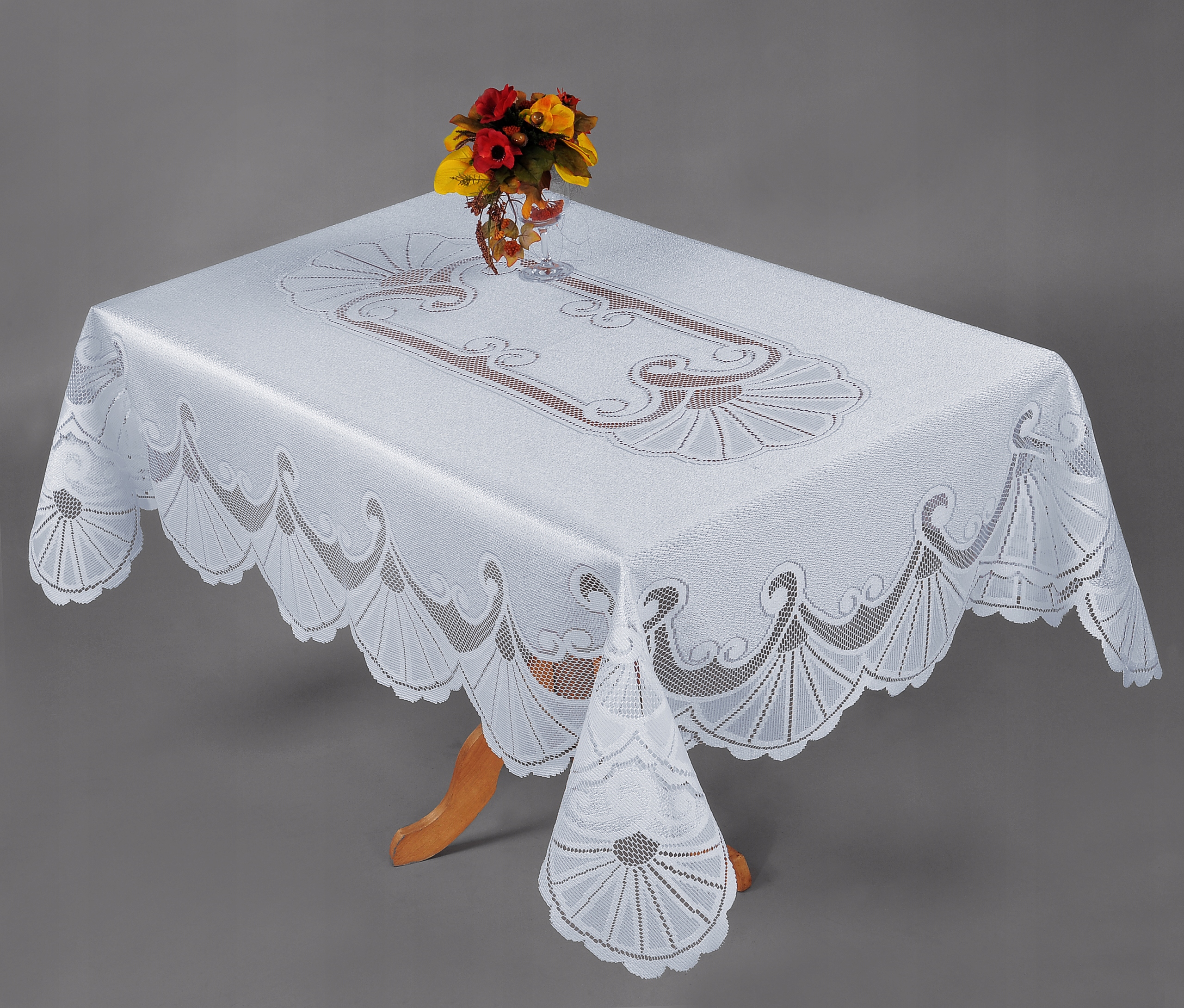 

Obrus biały Cyprian 100x160cm Fako