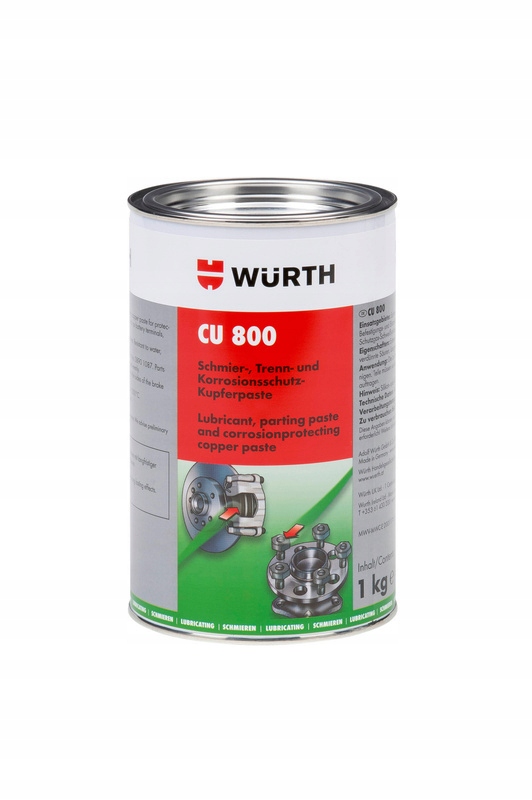 Wurth Smar miedziowy Cu 800 wysokotemperaturowy 1kg