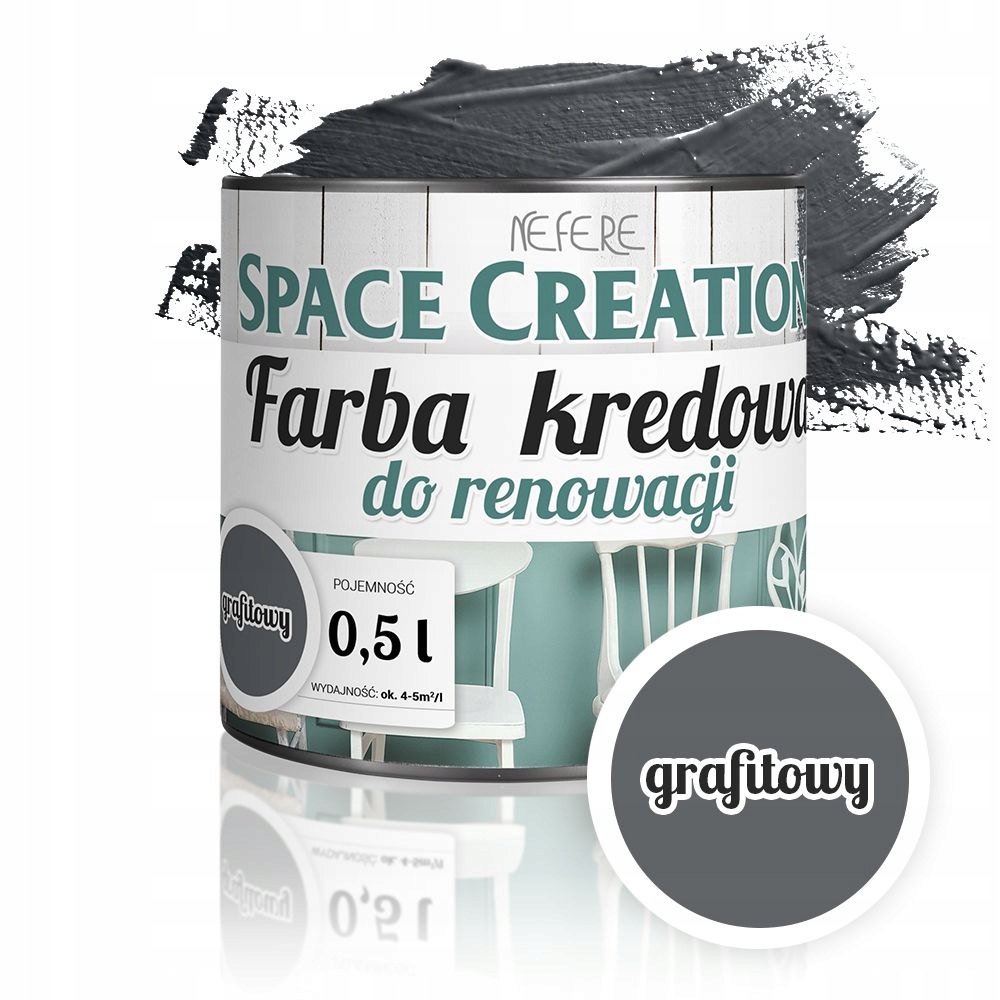 

Farba kredowa 0,5l. farby kredowe Space Creation