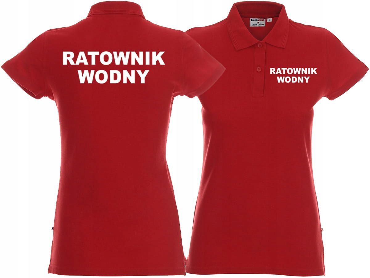 

Markowa Koszulka Ratownik Wodny Wopr basen plaża