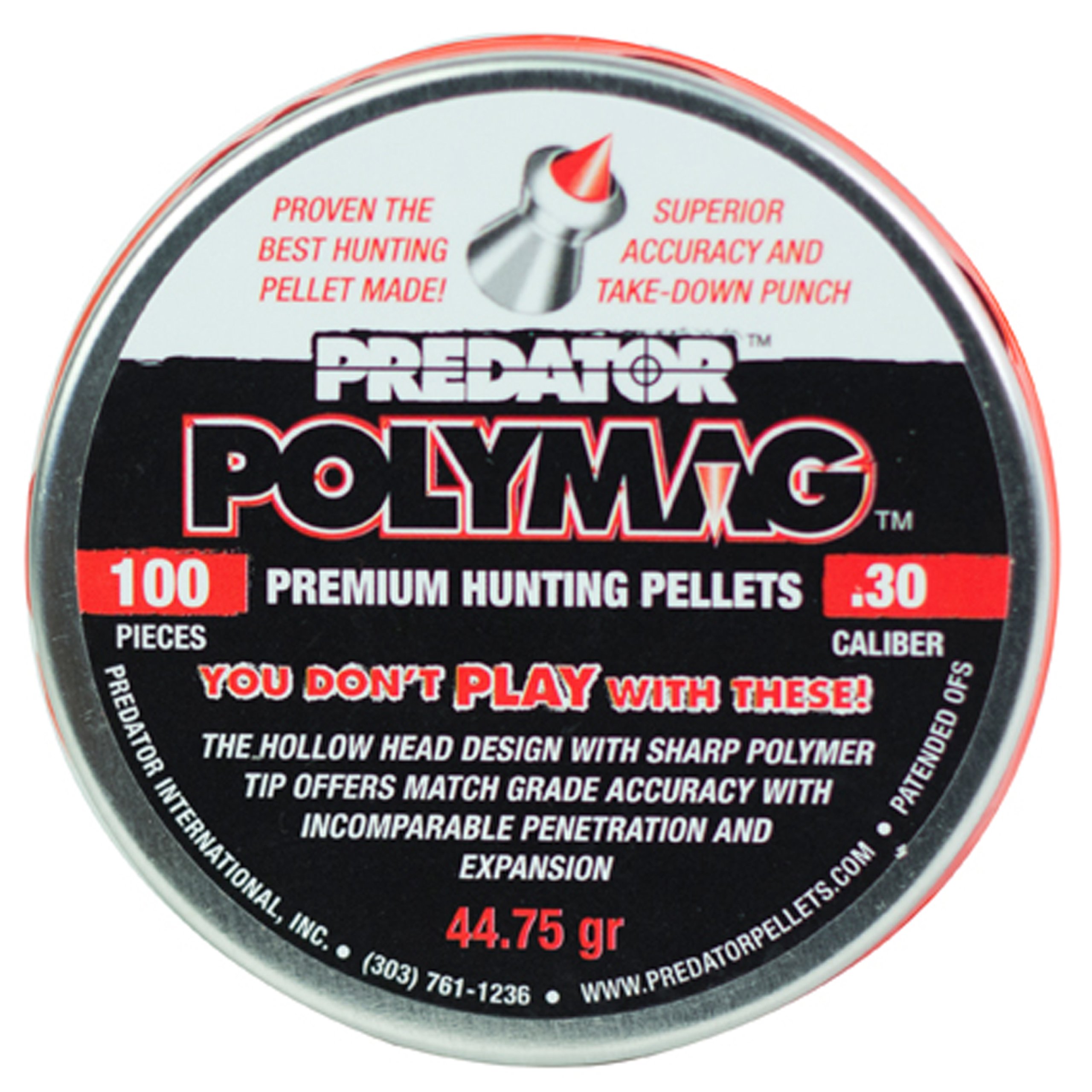 Jsb Polymag Predator 7,62 mm – śrut diabolo, 100 szt.