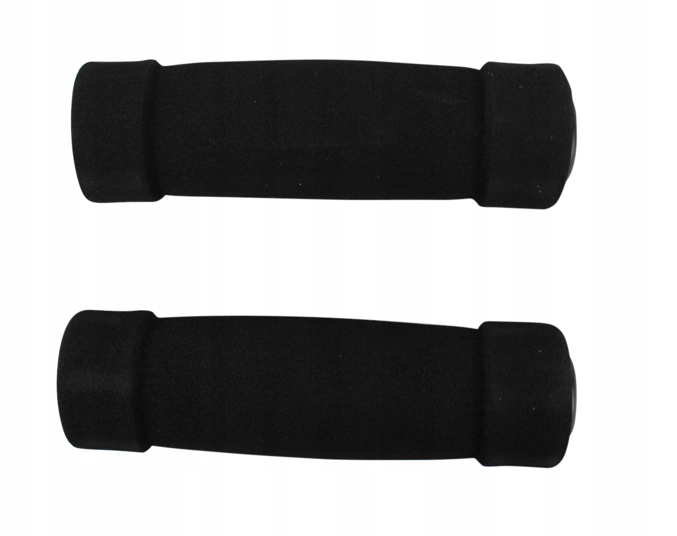 

Chwyty Rowerowe Kierownicy Gripy Czarne Gąbka 128m