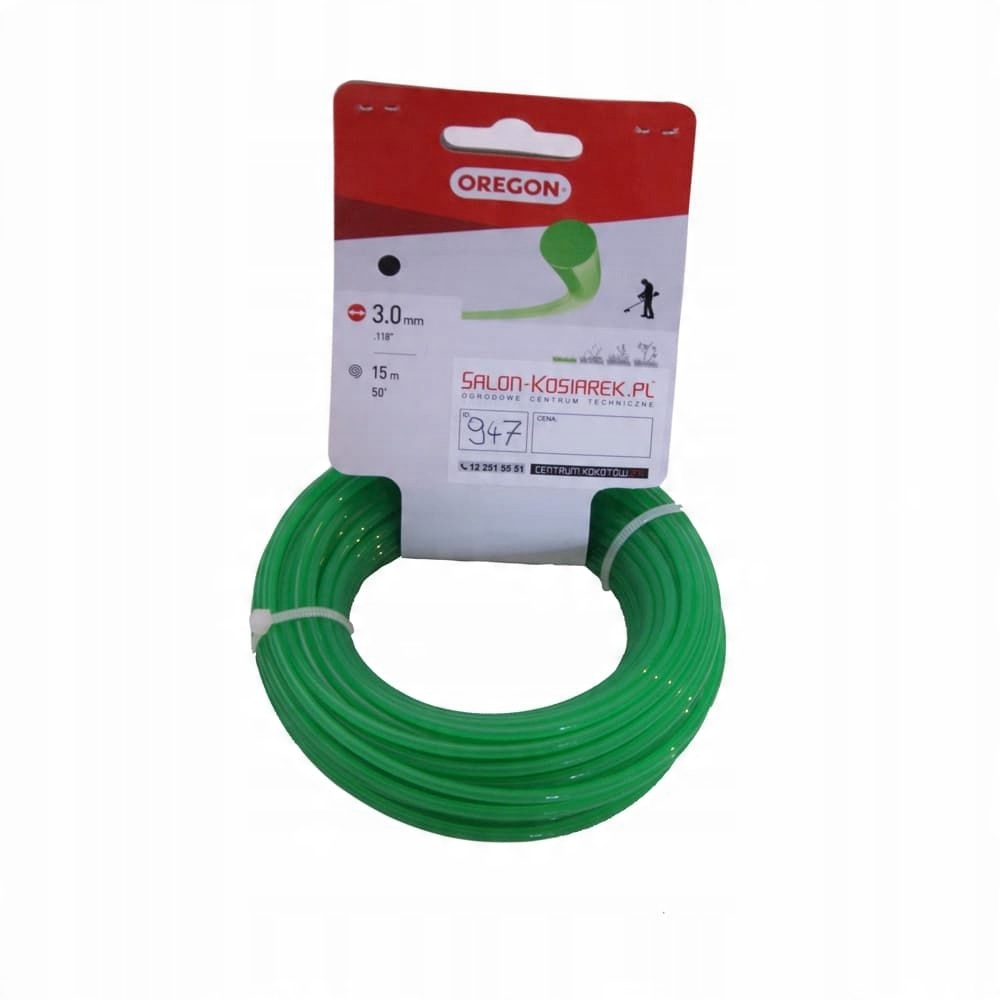 

Żyłka tnąca Oregon okrągła 3,0 mm 15 m