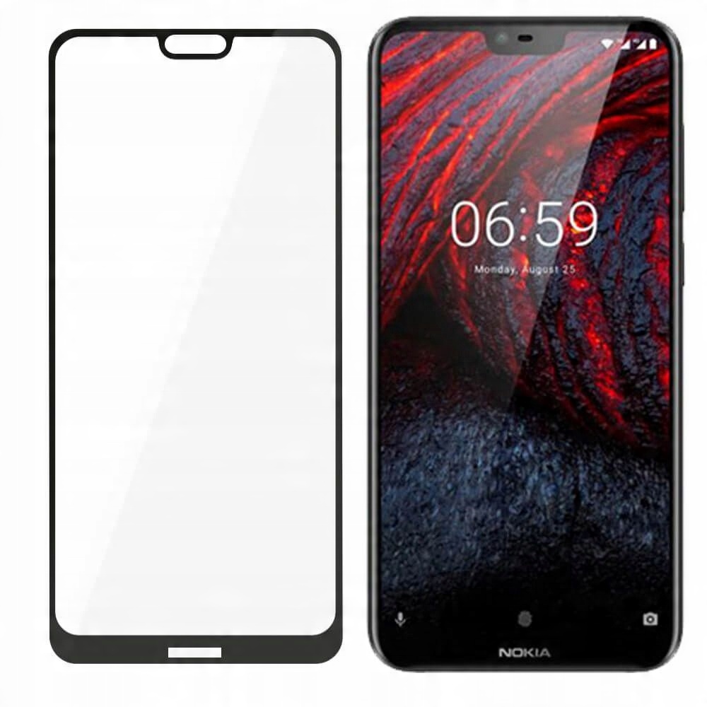 

Nokia 6.1 Plus --- Szkło hartowane 9h --- 3mk Hgml