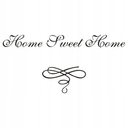 

Napis na ścianę naklejka Home Sweet Home 191