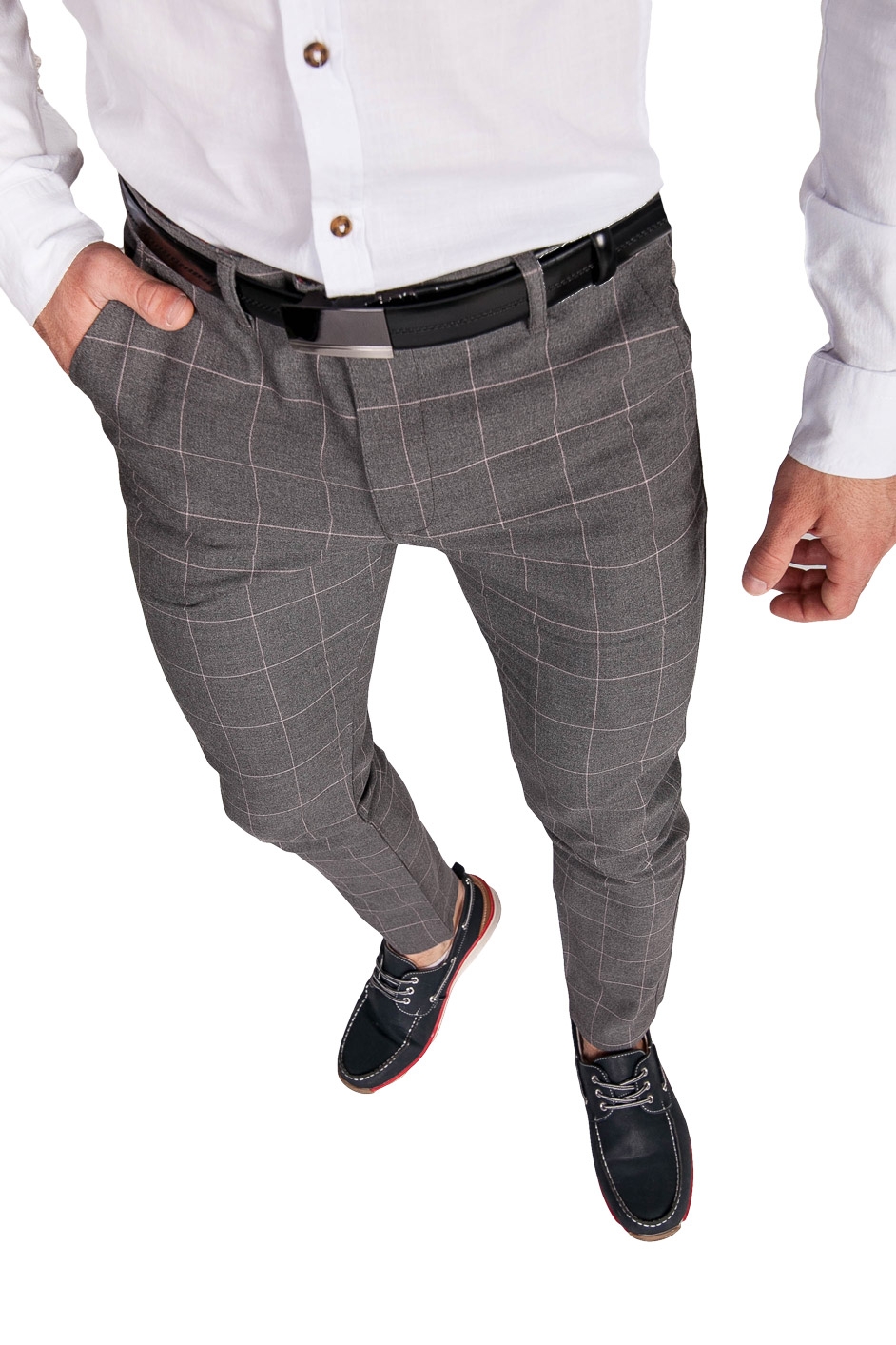 Spodnie wizytowe grafitowe g-02 barbetti r. 34 Rozmiar 34