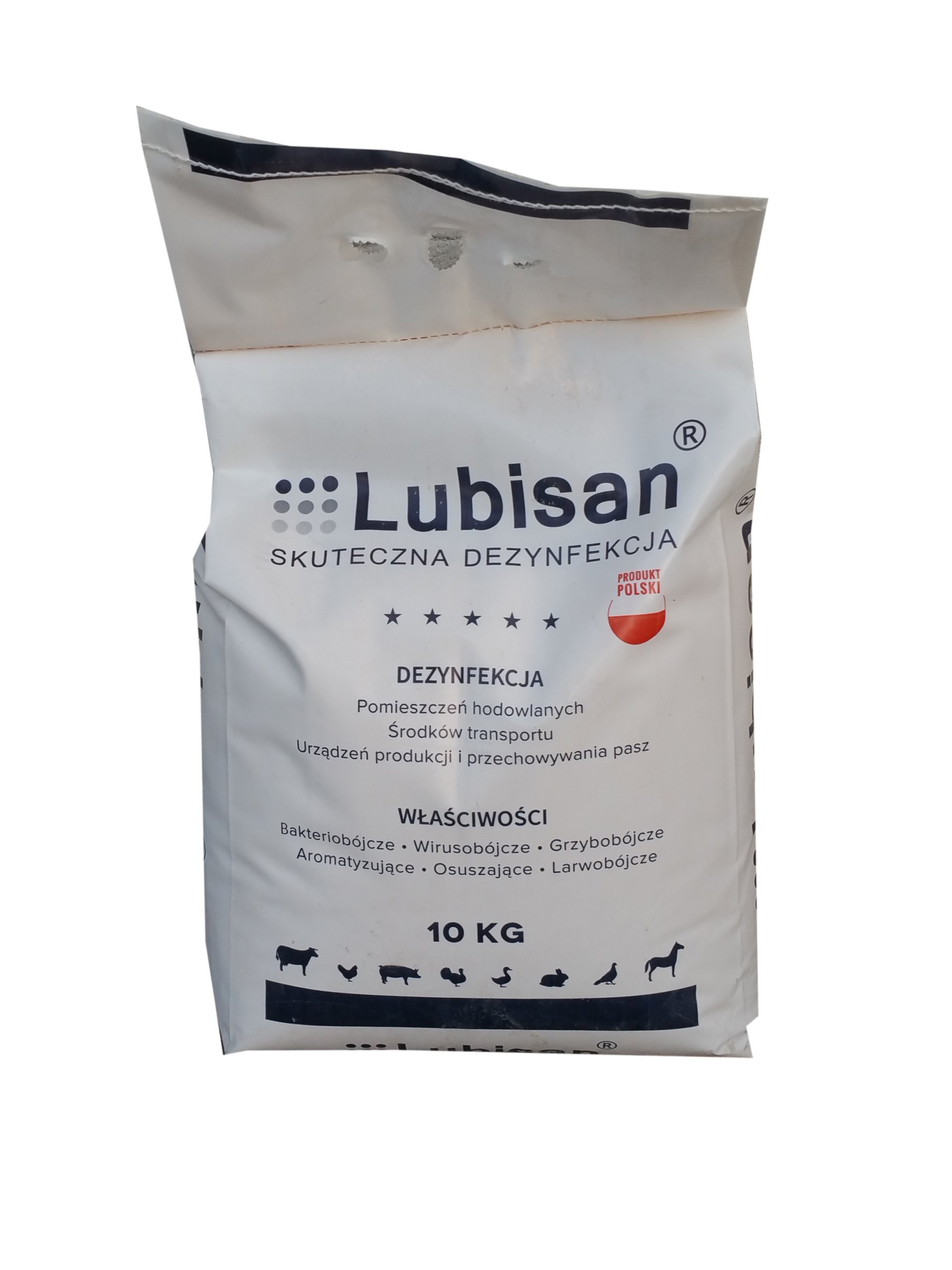 

dezynfekcja Odkażanie Lubisan W hodowli DROBIU10kg