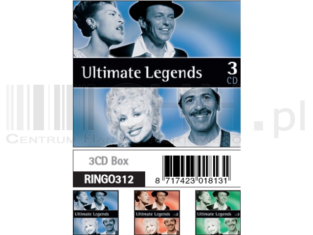 Ultimate Legends 3CD Martin, Sinatra, Presley...
