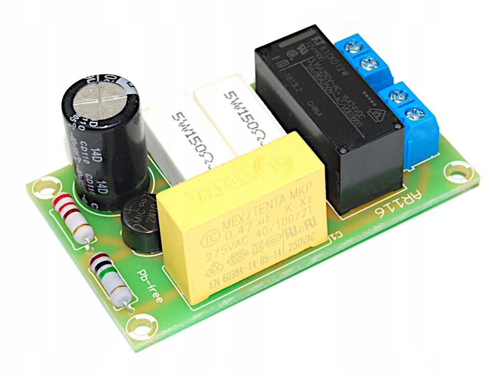 

AR116 Softstart do silników, transformatorów kit