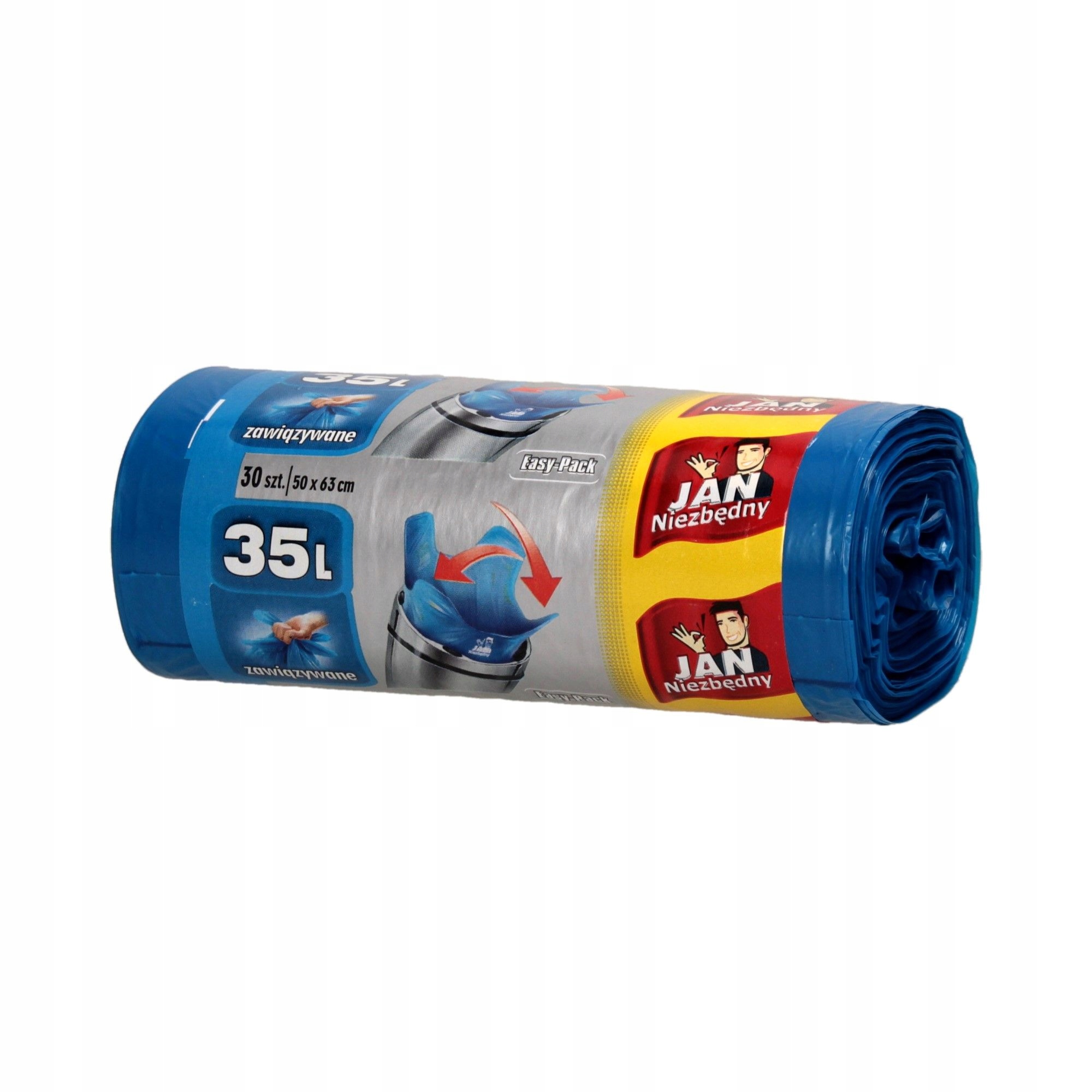 

Worki śmieci 35l niebieskie wiązane Easy Pack (30)