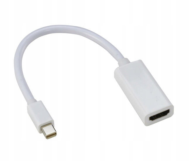Adapter mini DisplayPort na HDMI - VIDEO + AUDIO