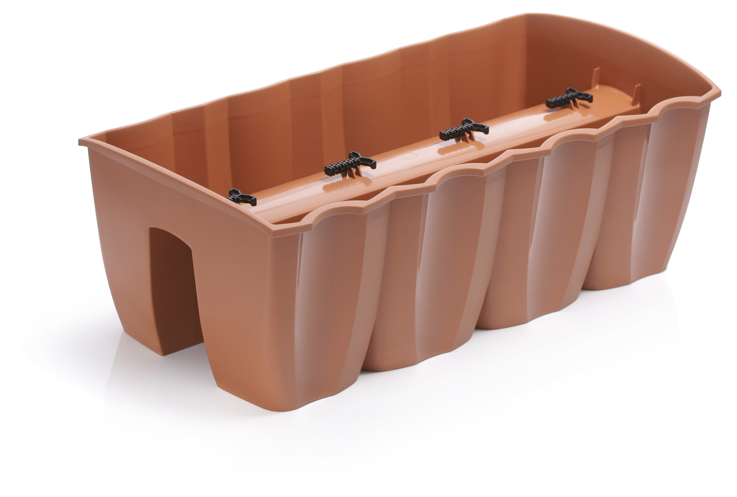 Doniczka na balustradę CROWN DCRO600 | Terakota — 6