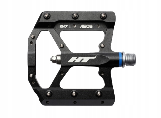 Pedały Platformowe Ht Components AE05 Evo+ łożyska maszynowe Naklejki