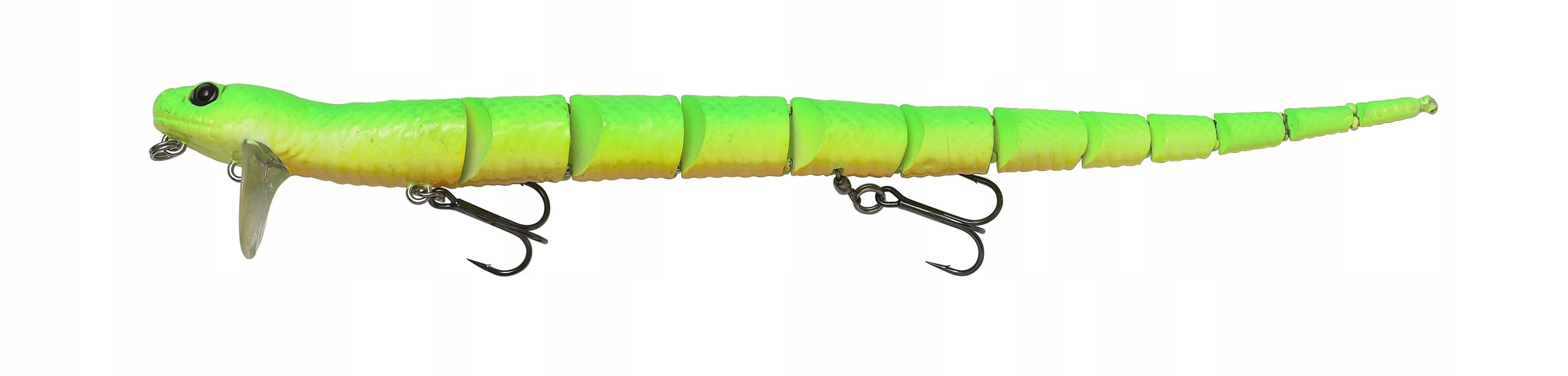 Wobler Sg 3d Snake 20cm 25g Floating 03-Green Fluo 62009