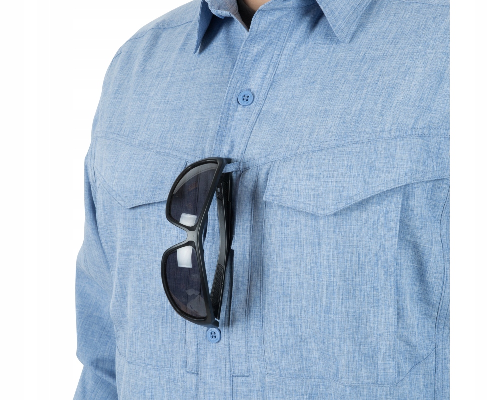 Koszula Helikon Gentleman - Melange Light Blue XS Marka Helikon-Tex