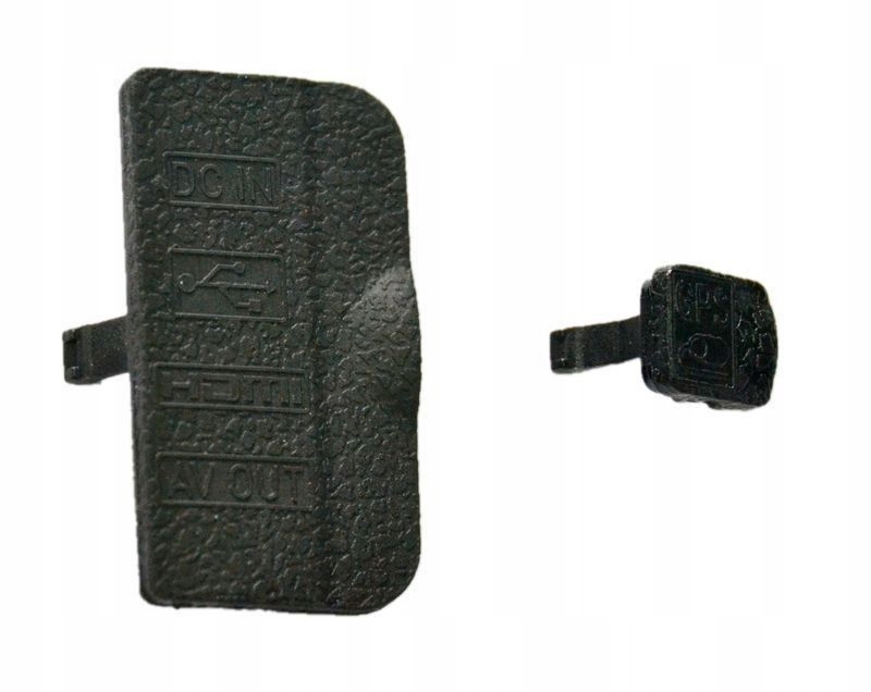 Osłona gumowa Usb Hdmi Gps guma do Nikon D90