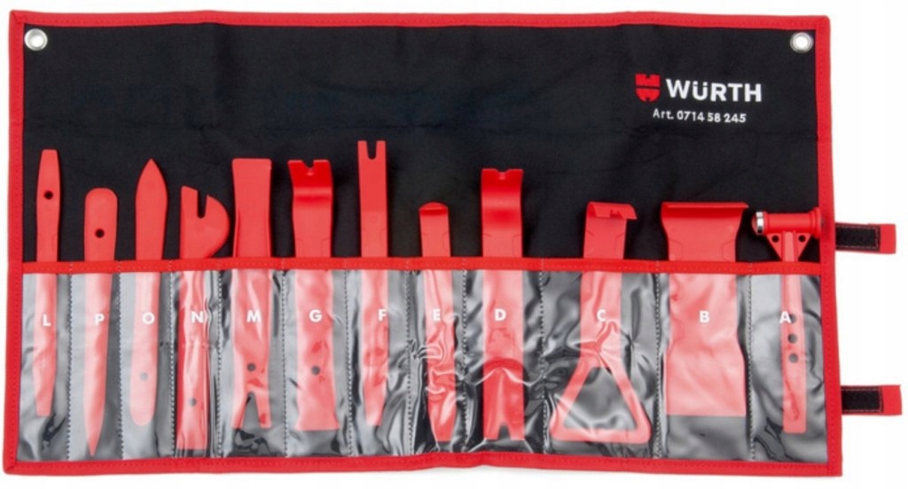 Набор инструментов для обивки WURTH 12 шт.
