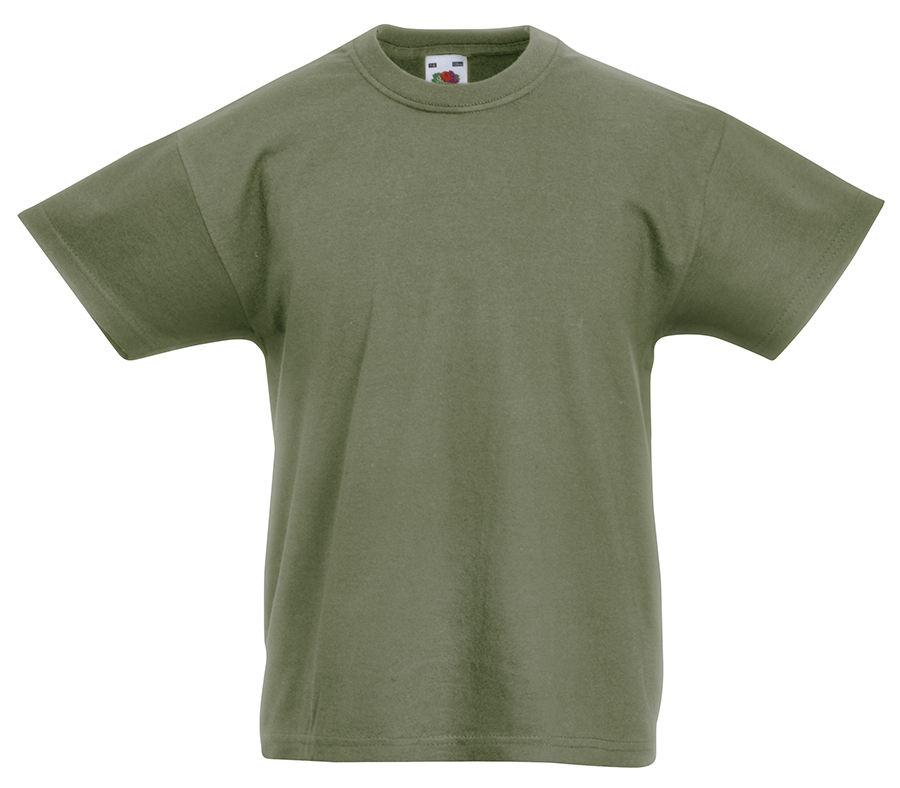 

Fruit of the Loom T-shirt KidOrg Classic Olive 5-6