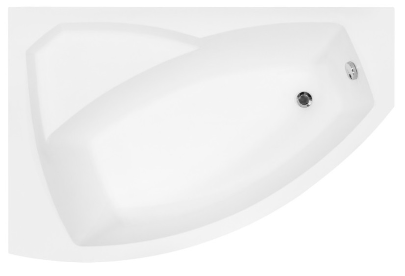 Besco Rima wanna 130x85 lewa + OBUDOWA + SYFON EAN (GTIN) 5908239686895