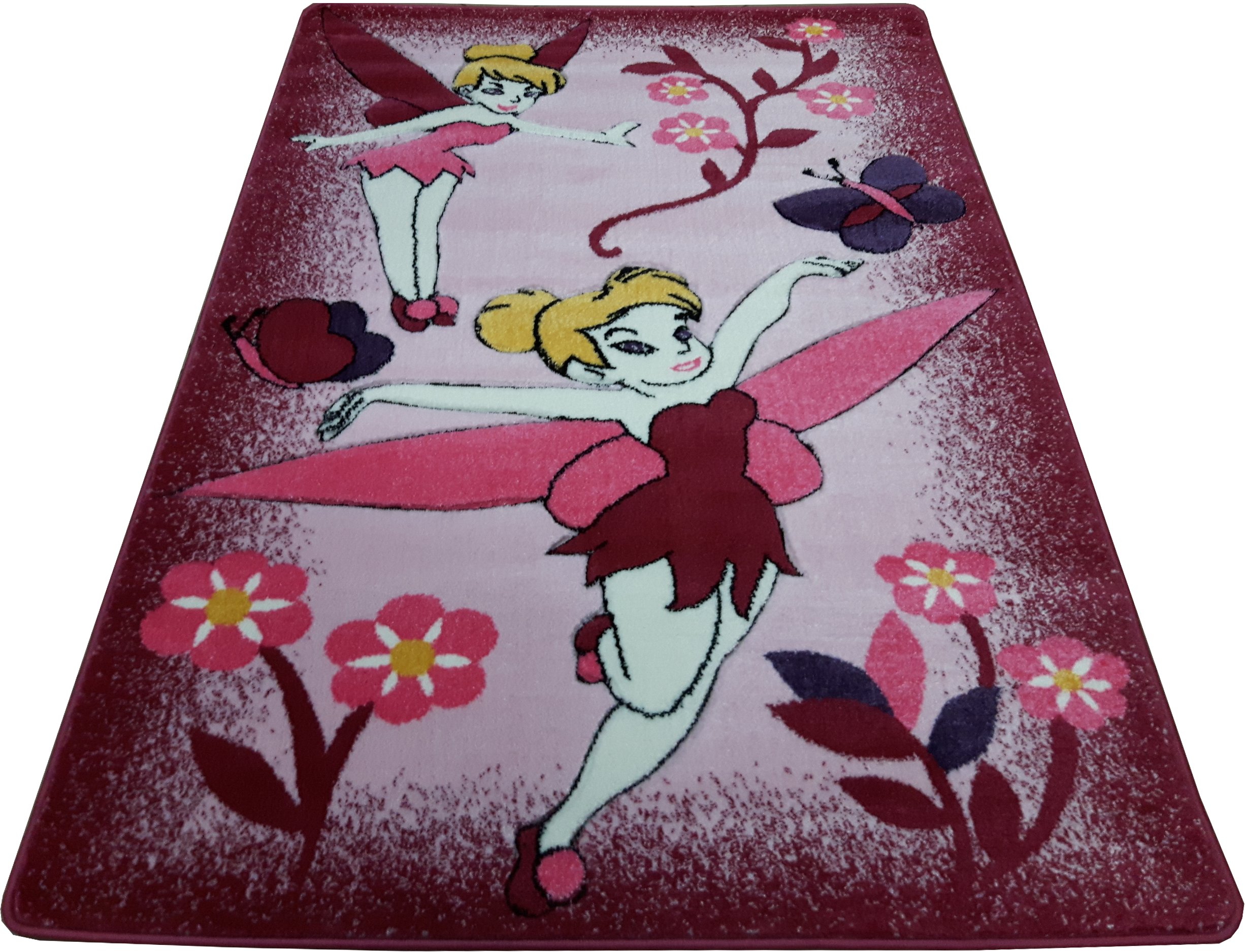 Dywan Dzwoneczek 240x330 różowy róż disney wróżki