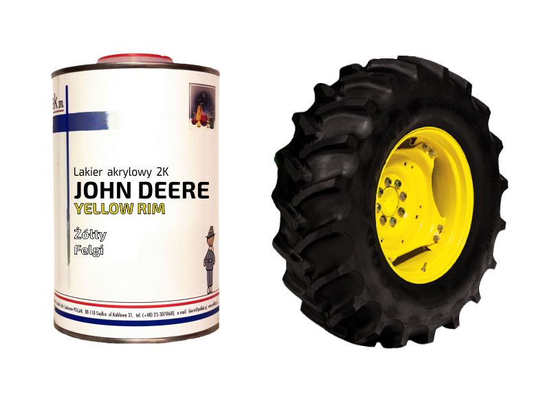 Lakier Akrylowy SOLID Shine JOHN DEERE ZOLTY 1 5 L