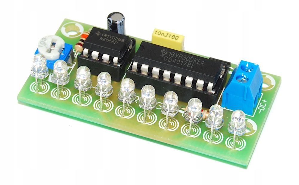 

AR193 Efekt świetlny Led nieb nauka lutowania kit