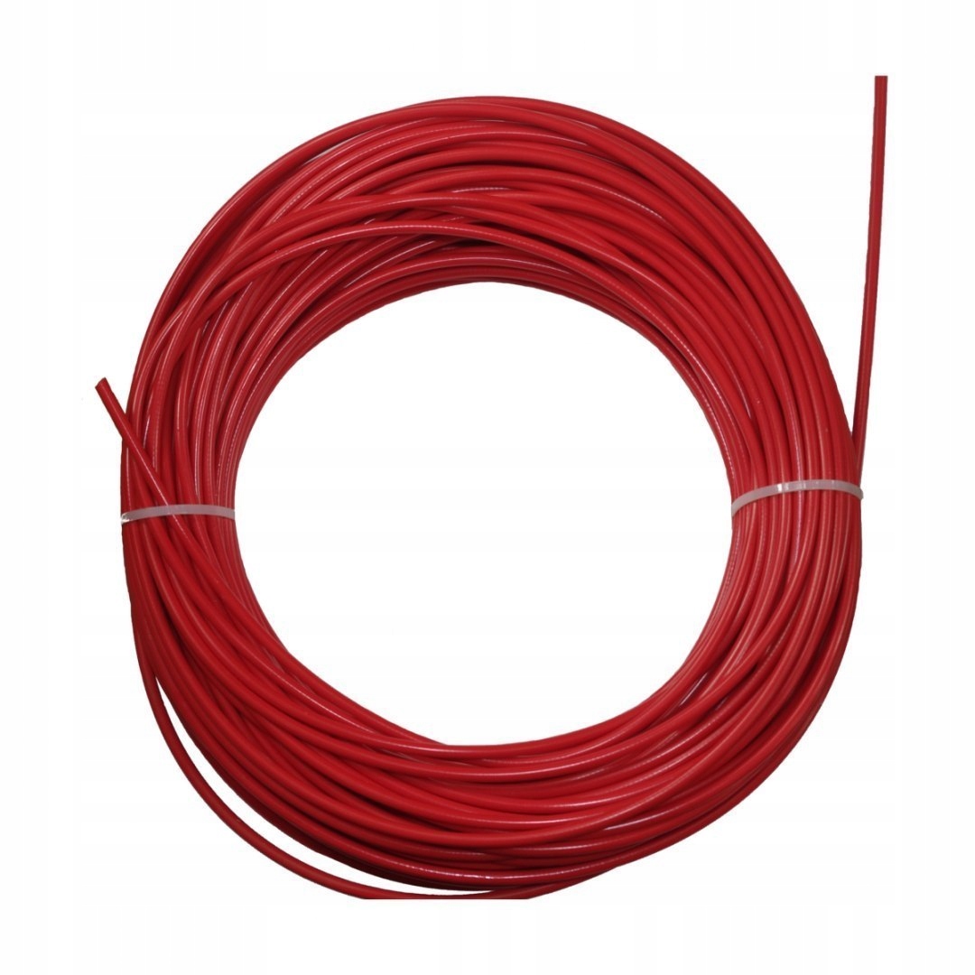 Pancerz hamulcowy hamulca czerwony do linki 0,5 m