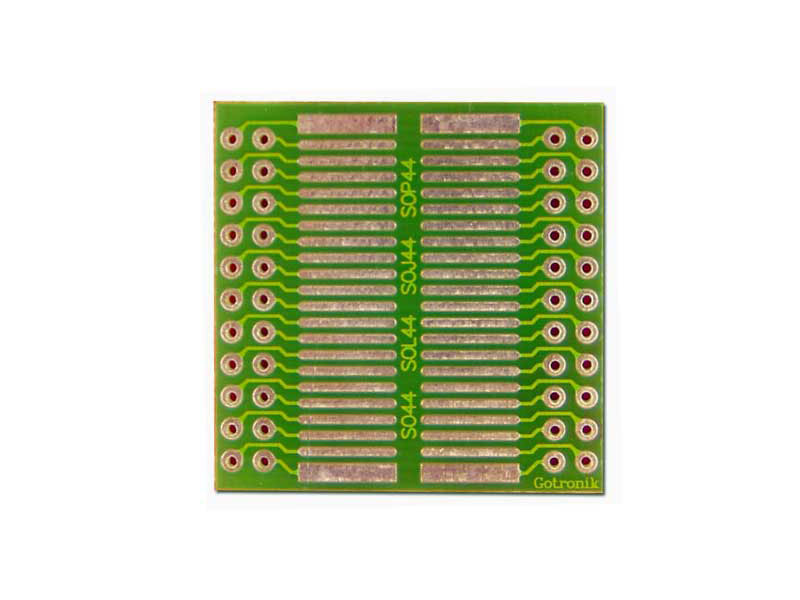 PŁYTKA DRUKOWANA PCB SO SOL SOJ SOIC SOP44 PCB-082