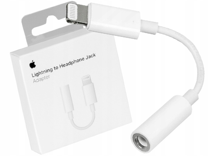 

Oryg Adapter Apple MMX62ZM/A Lightning Jack 3,5mm