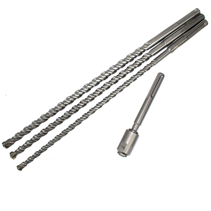 

Zestaw Wierteł Sds Max 3 Wiertła Adapter