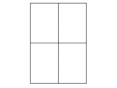 

Etykiety Samoprzylepne A4 105x148mm 100ark.