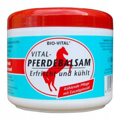 

Maść końska chłodząca 500 ml Niemiecka