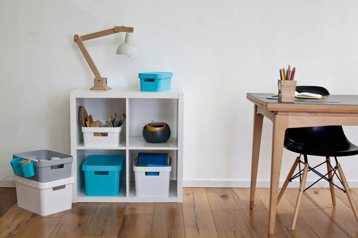 CURVER KOSZYK POJEMNIK Z PRZYKRYWKĄ INFINITY 11L Kolor biały