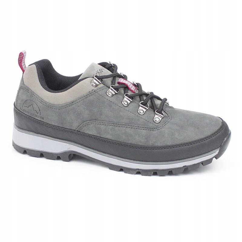 MCKEYLOR 9760 LEKKIE SZARE KRÓTKIE TREKKINGI r. 41