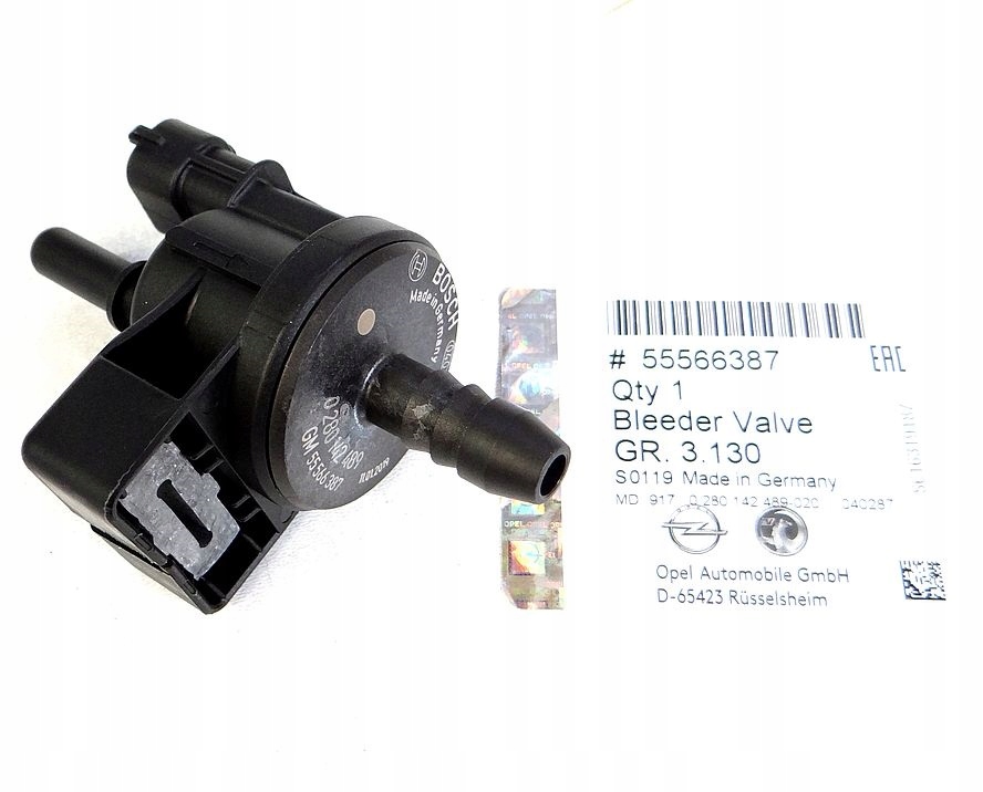 ZAWÓR PODCIŚNIENIA OPEL ASTRA J CORSA D 1.4TURBO