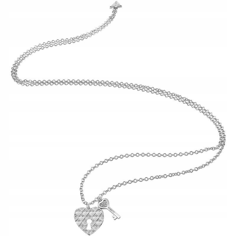 Náhrdelník Guess Love Keys UBN83072 Swarovski