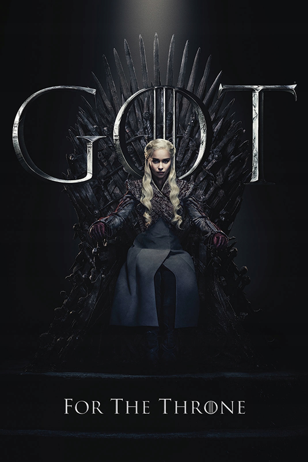 

Gra o tron Daenerys Żelazny Tron plakat 61x91,5