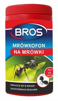

Mrówkofon zwalcza mrówki granulat 120g Bros