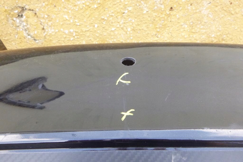NISSAN PULSAR bumper rear rear part