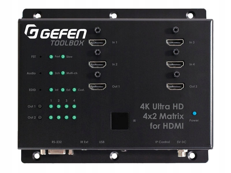 

Switch Matrix Hdmi 4K Hd 4x2 Gefen GTB-HD4K2K-442