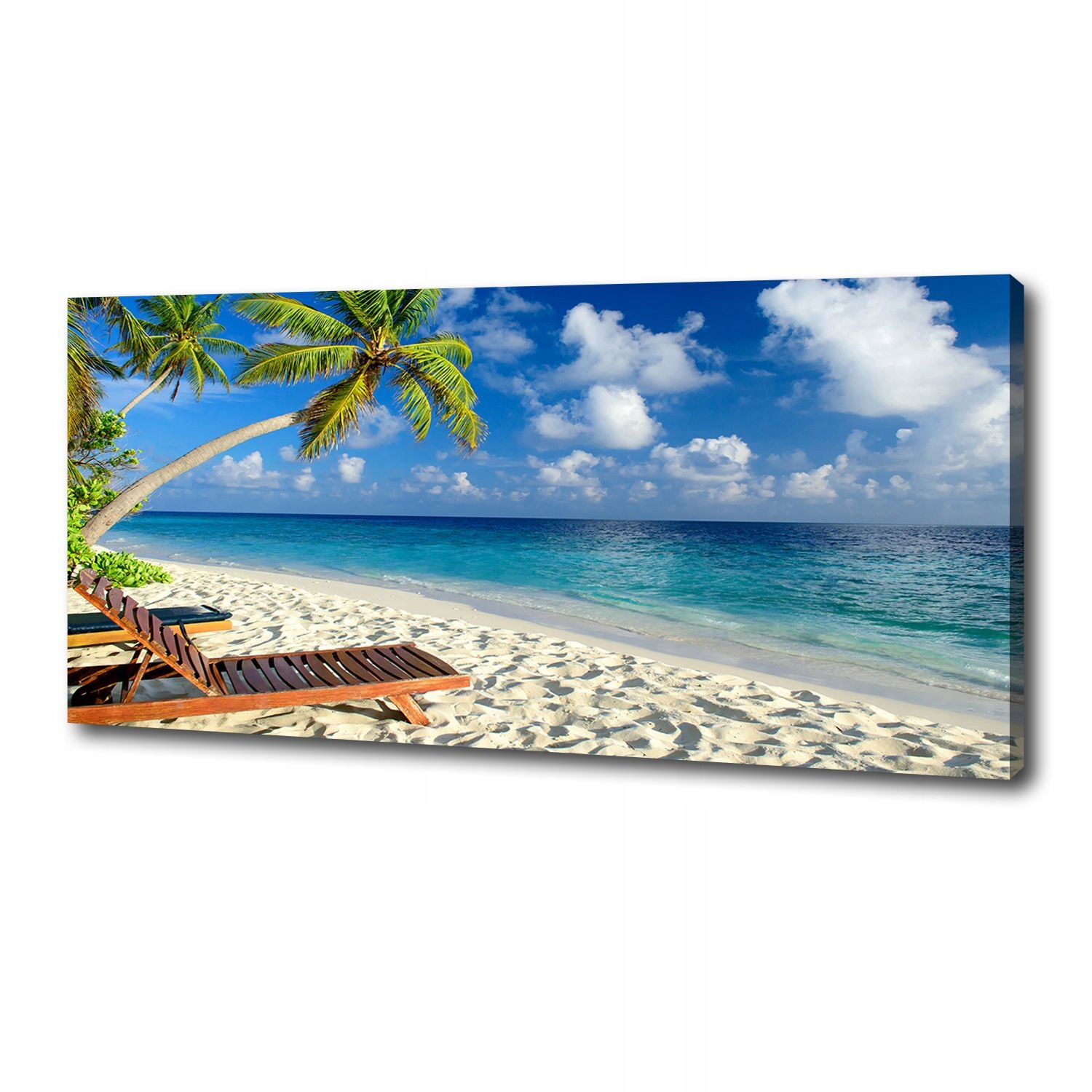 

Foto obraz na płótnie Tropikalna plaża 125x50 cm
