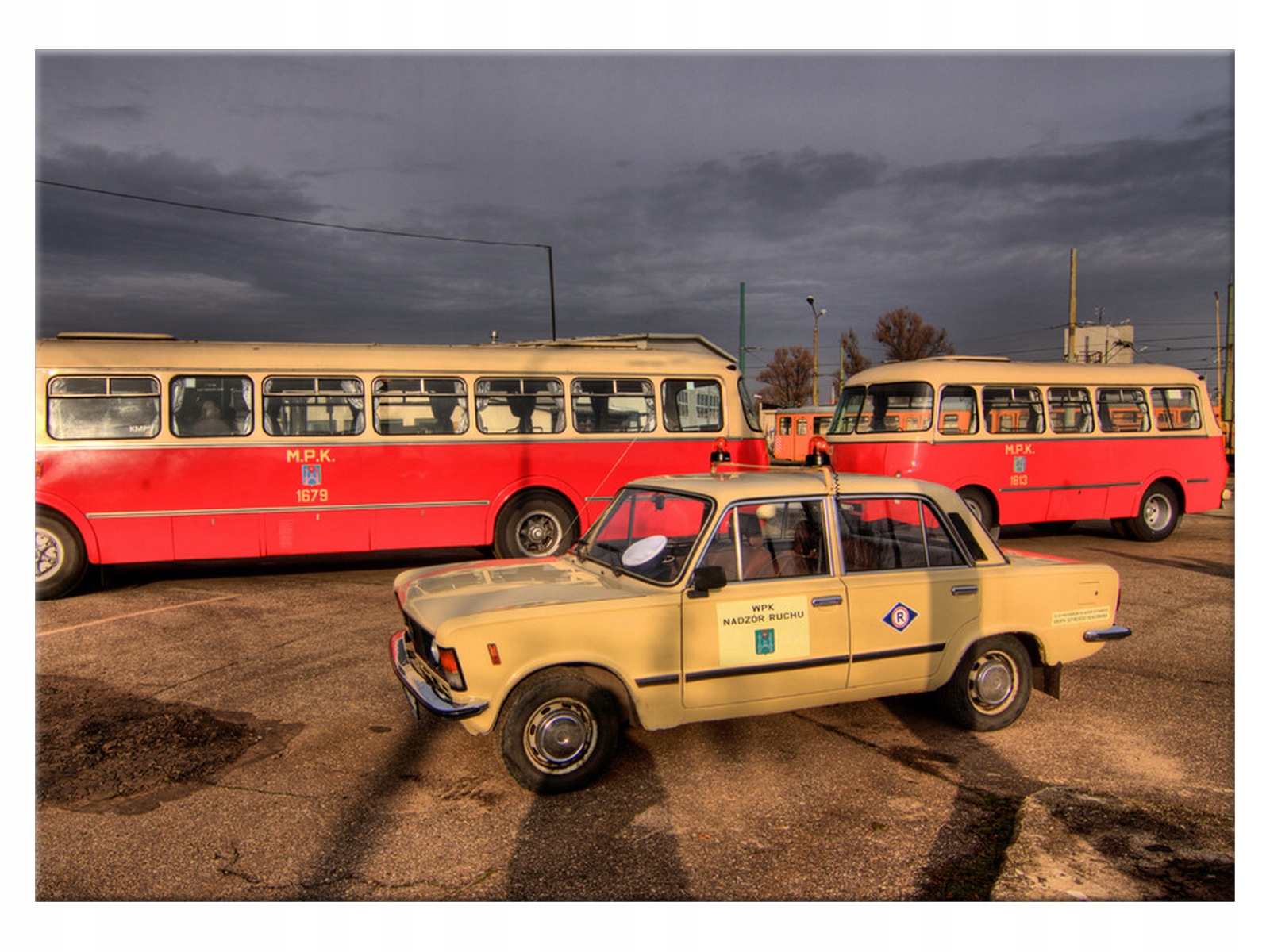 

Obraz Autobus Ogórki 70x50 Samochód na ścianę
