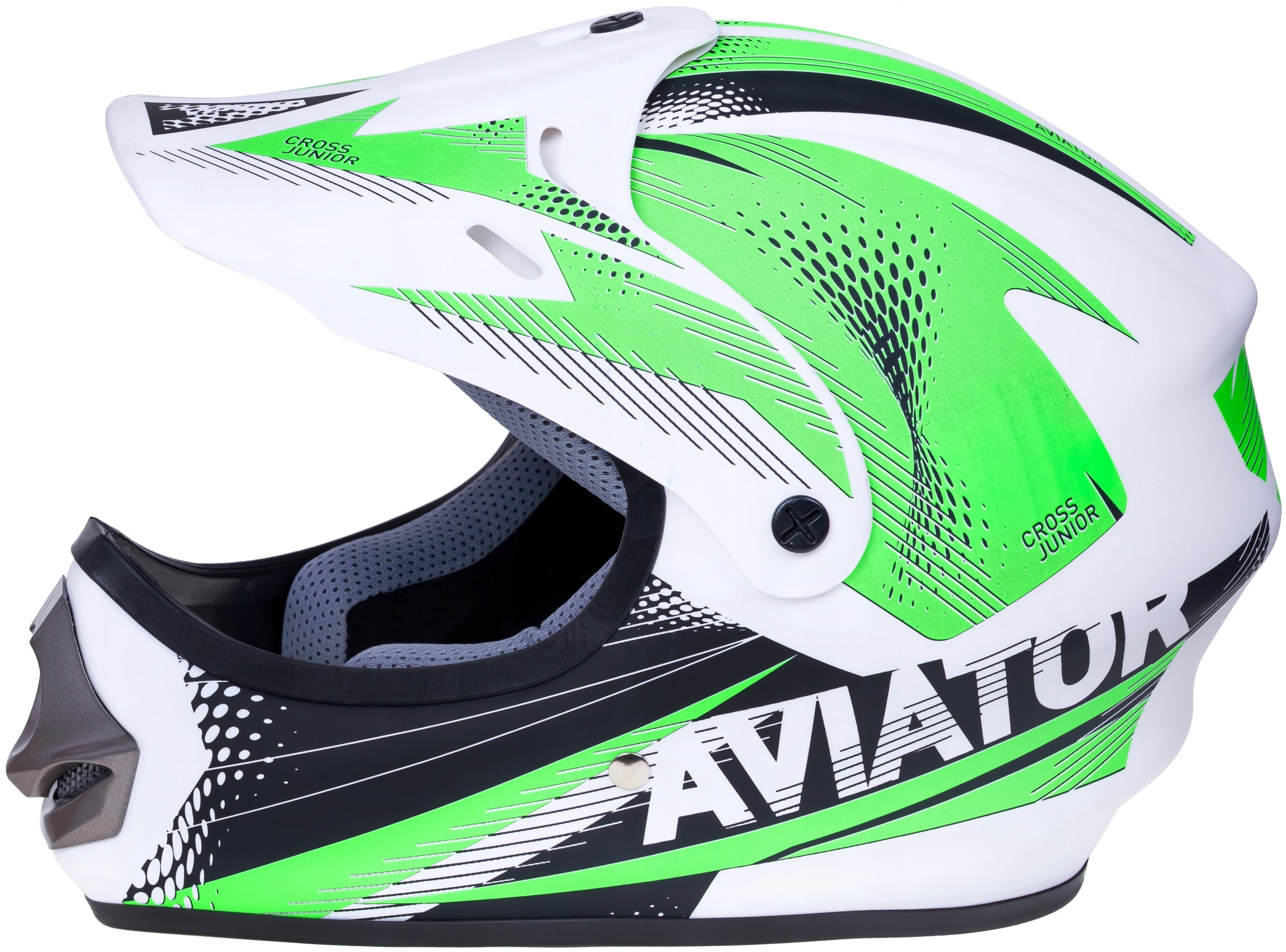 

Kask Motocyklowy Cross Enduro Lekki Homologacja Eu