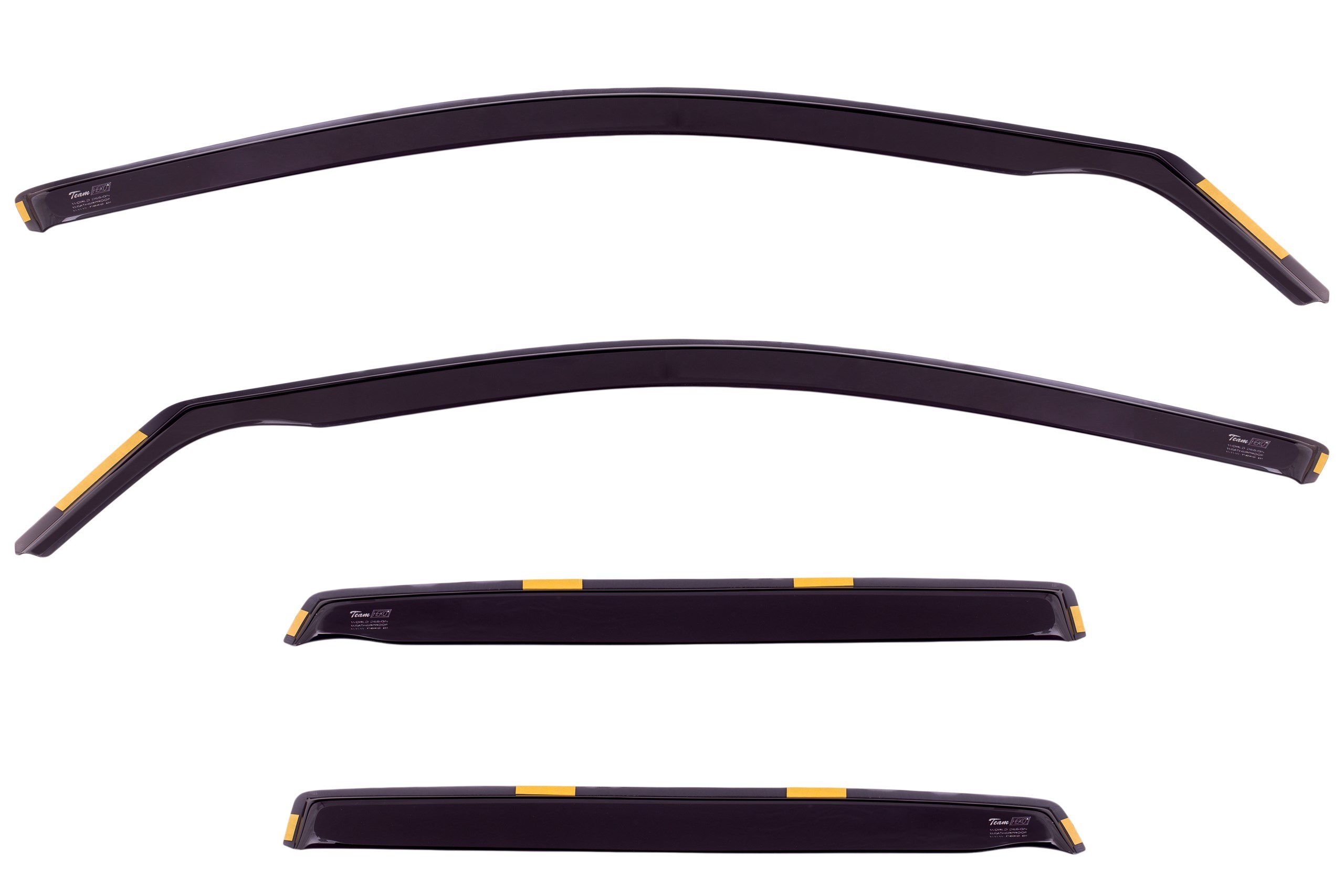 HONDA CIVIC VII 5ДВЕРІ 01-05 КОМПЛЕКТ ОБТІЧНИКІВ HEKO