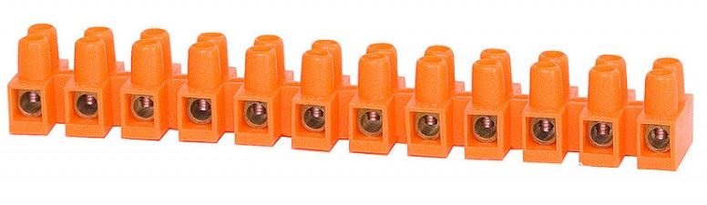 

Listwa zaciskowa 12x4mm złączka pomarańczowa