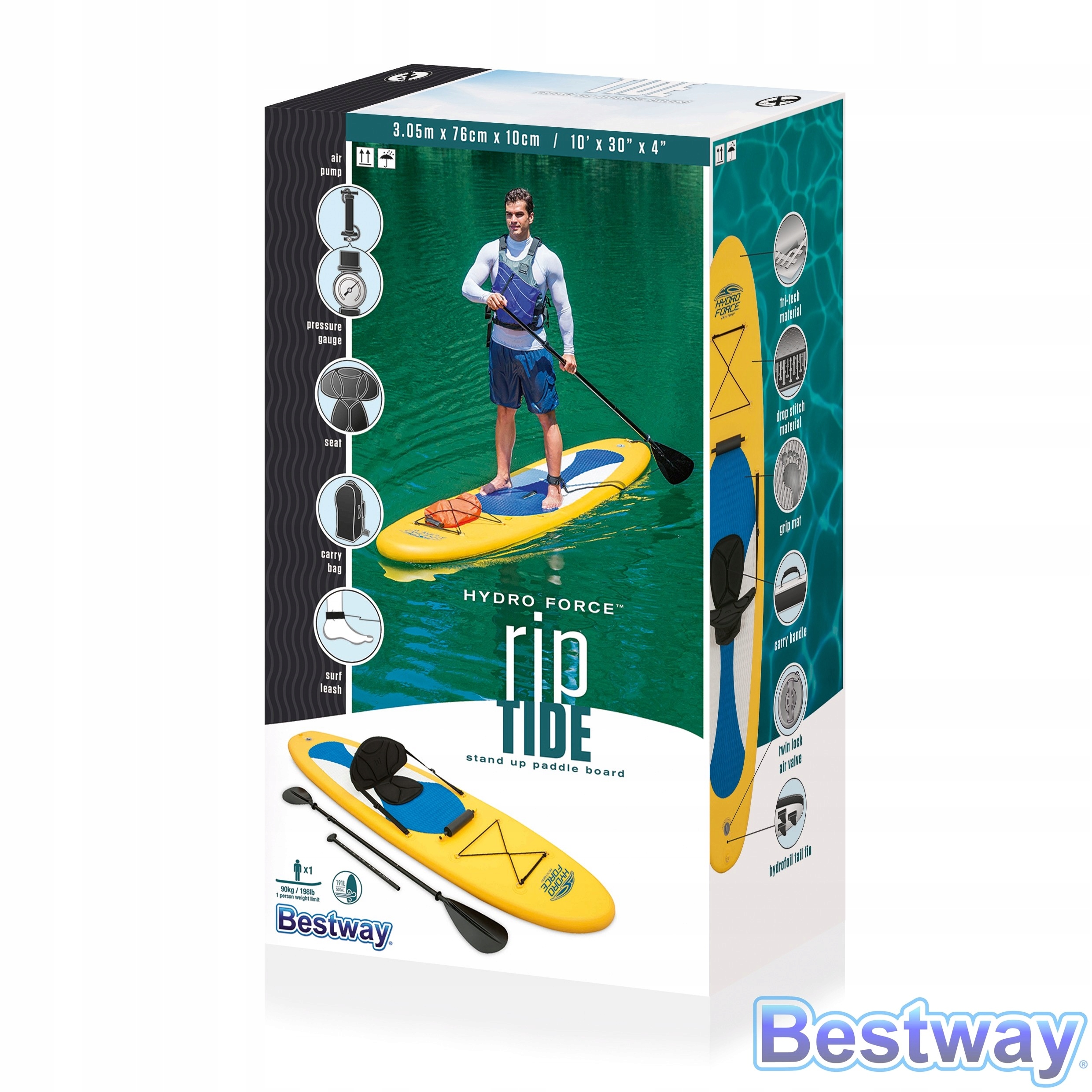 POMPOWANA DESKA SUP STAND UP KAJAK BESTWAY 65067 Kod producenta 65067