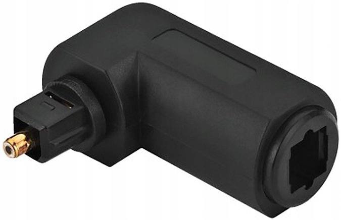 

Adapter Kątowy Optyczny Wtyk Toslink Monacor