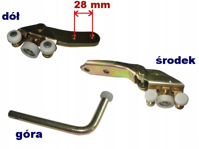VW TRANSPORTER T4 4 WOZEK ROLKA DRZWI PRZESUWNYCH Part manufacturer Other