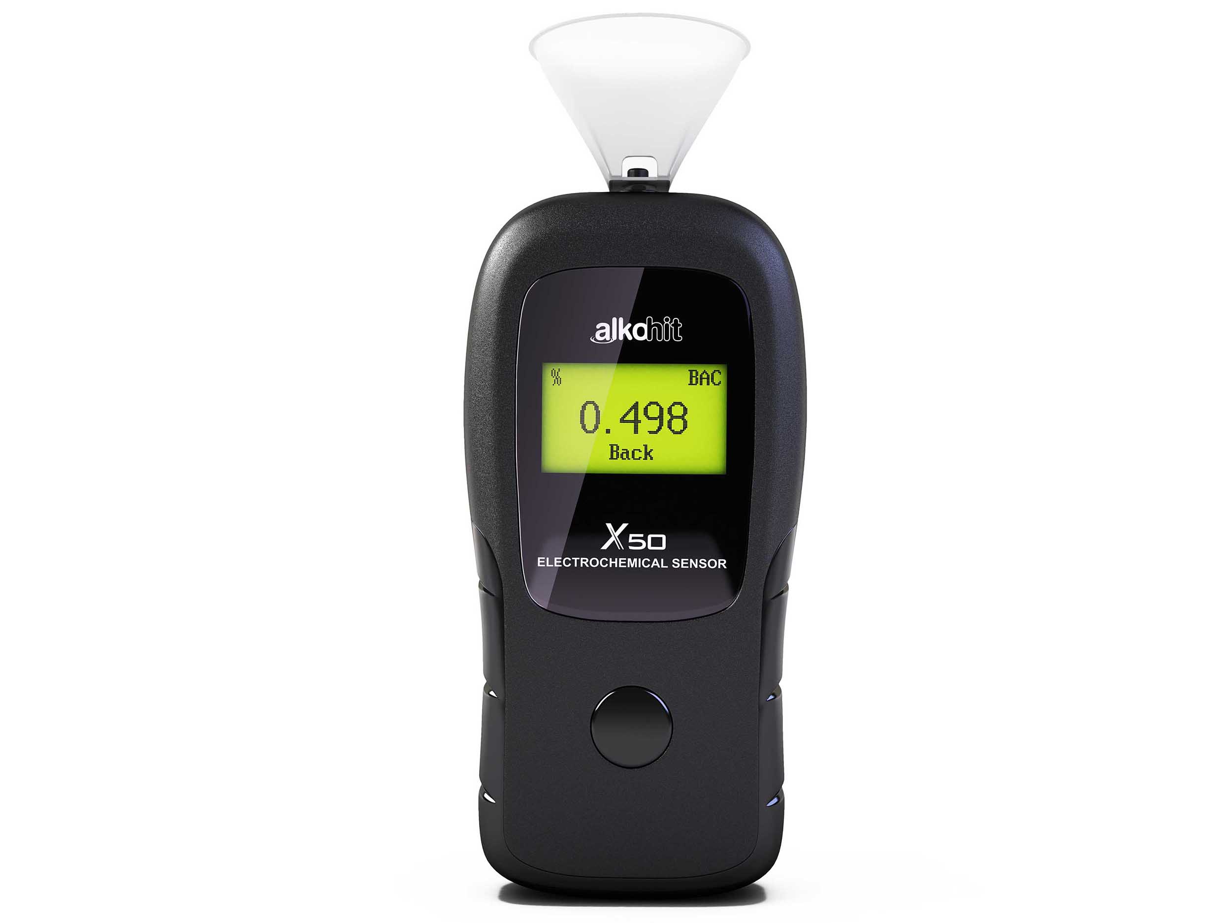 Alkomat Elektrochemiczny Alkohit X50 Kalibracja Color black