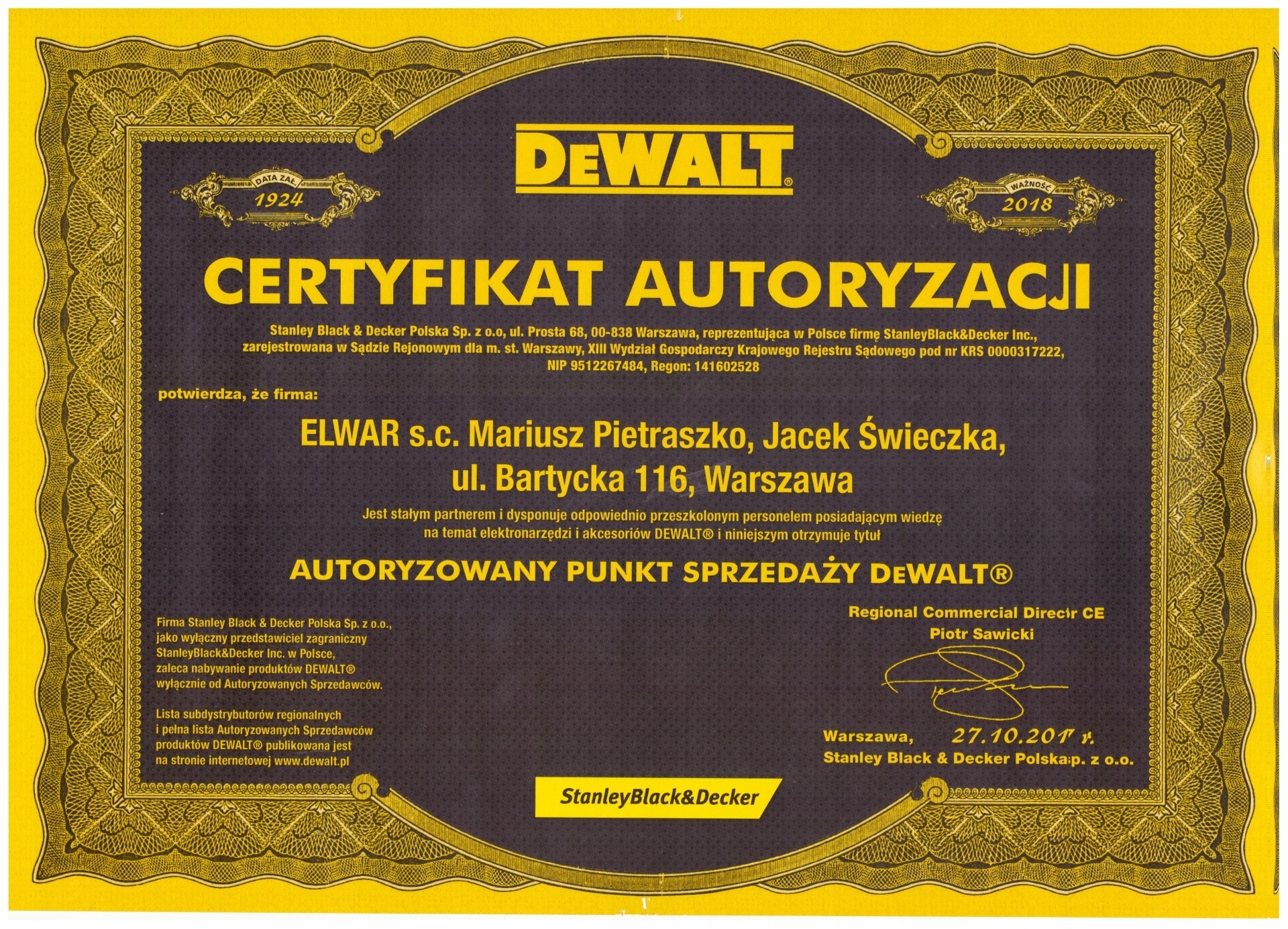 DT60330 DEWALT Zestaw dłut i szpicy SDS PLUS Marka DeWalt
